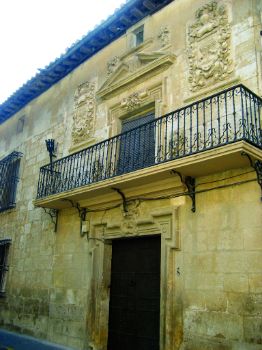 Casa palacio de los Rada, en Quintanar de la Orden